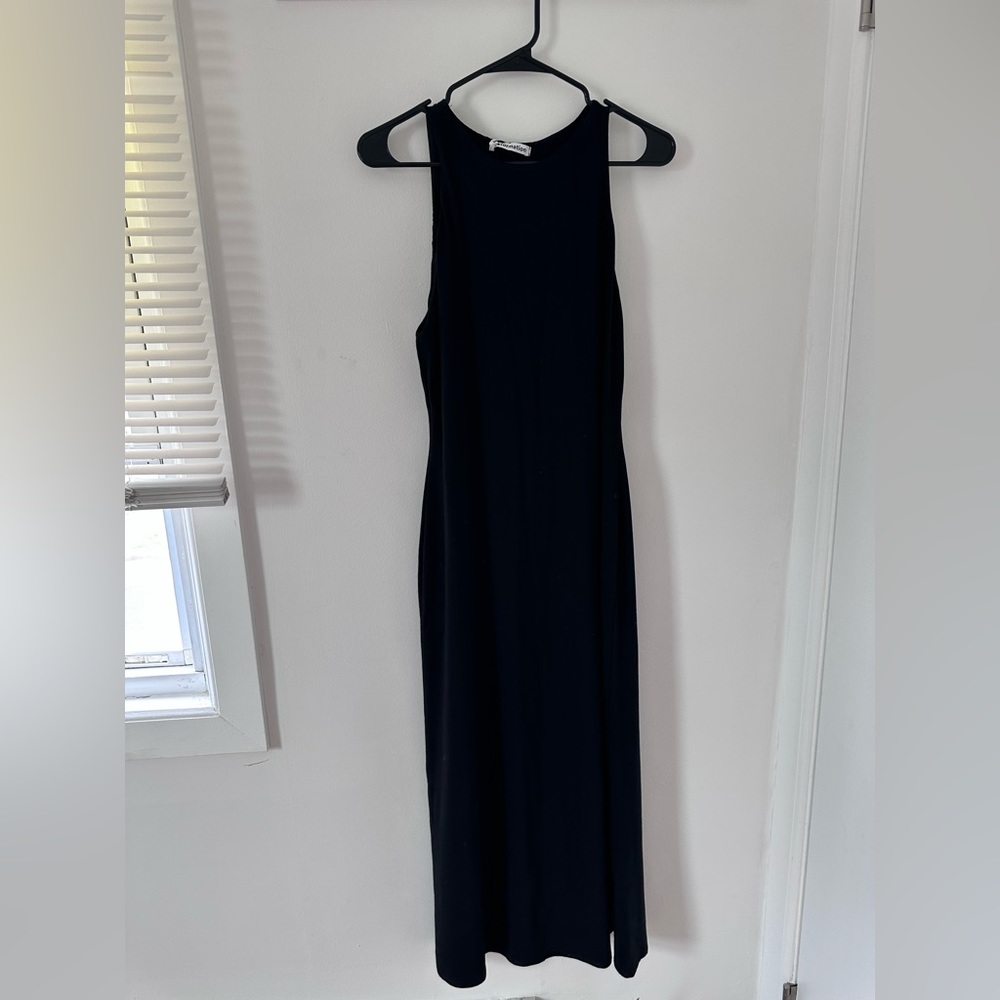 Reformation black dress